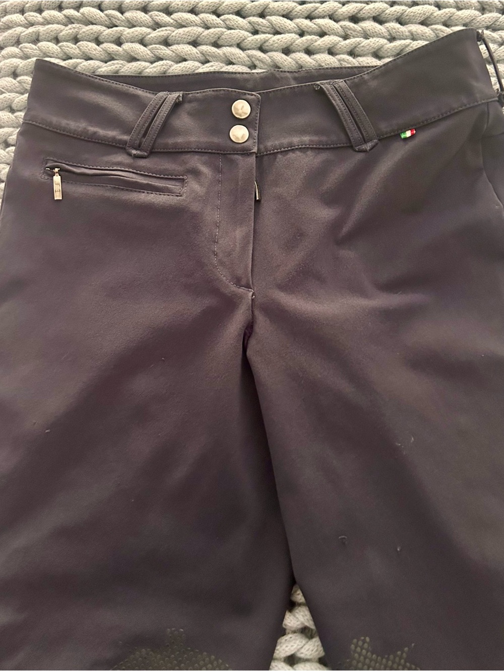 For Horses navy blue breeches, Size 44 - Picture 3 of 8